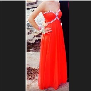 Long gown (purchased at David’s Bridal)